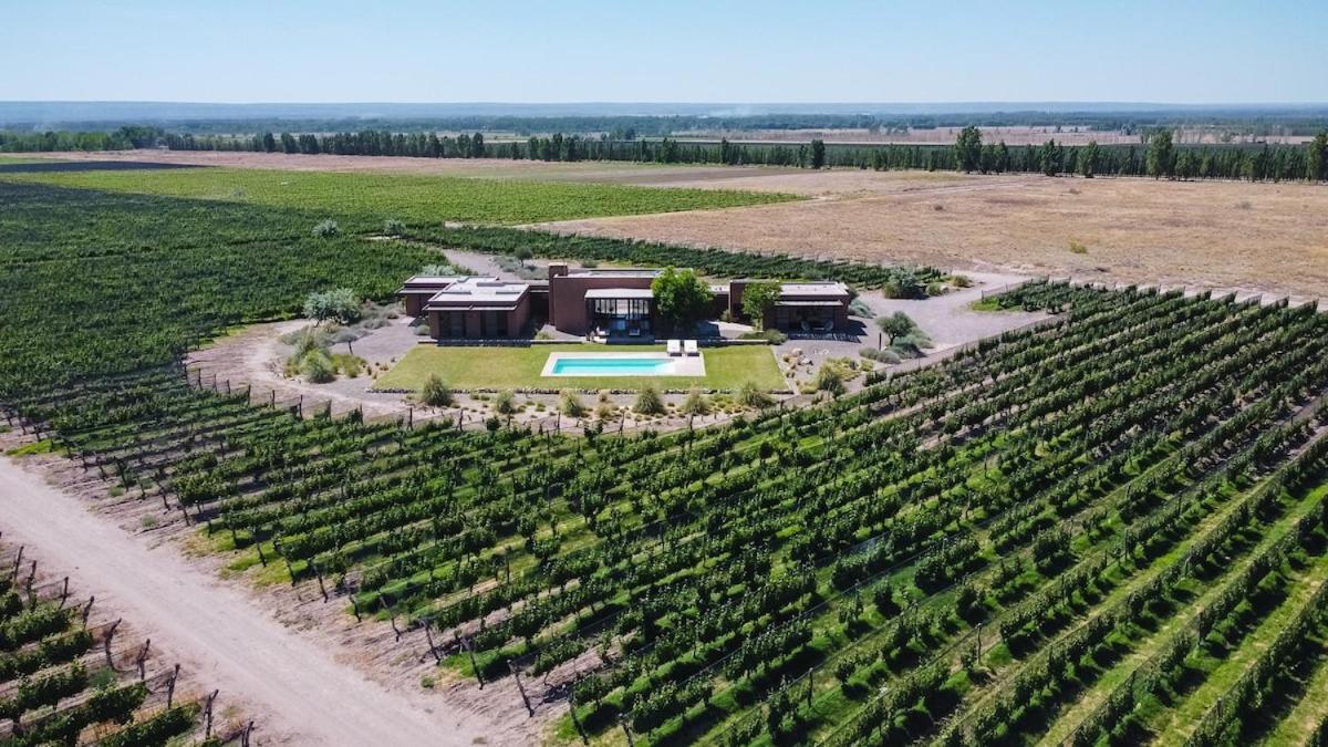 فيلا Casa Crux - Bodega Alfa Crux Eugenio Bustos المظهر الخارجي الصورة